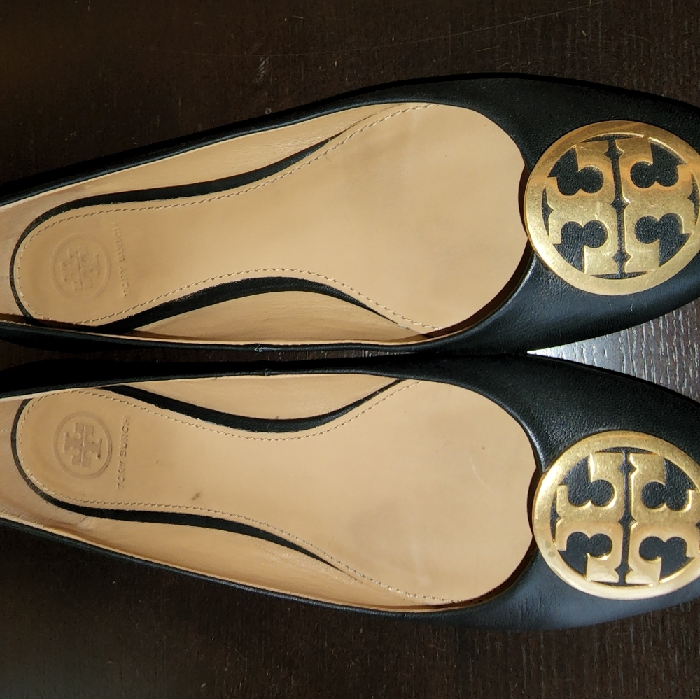 Tory Burch Benton Ballet Flats Black